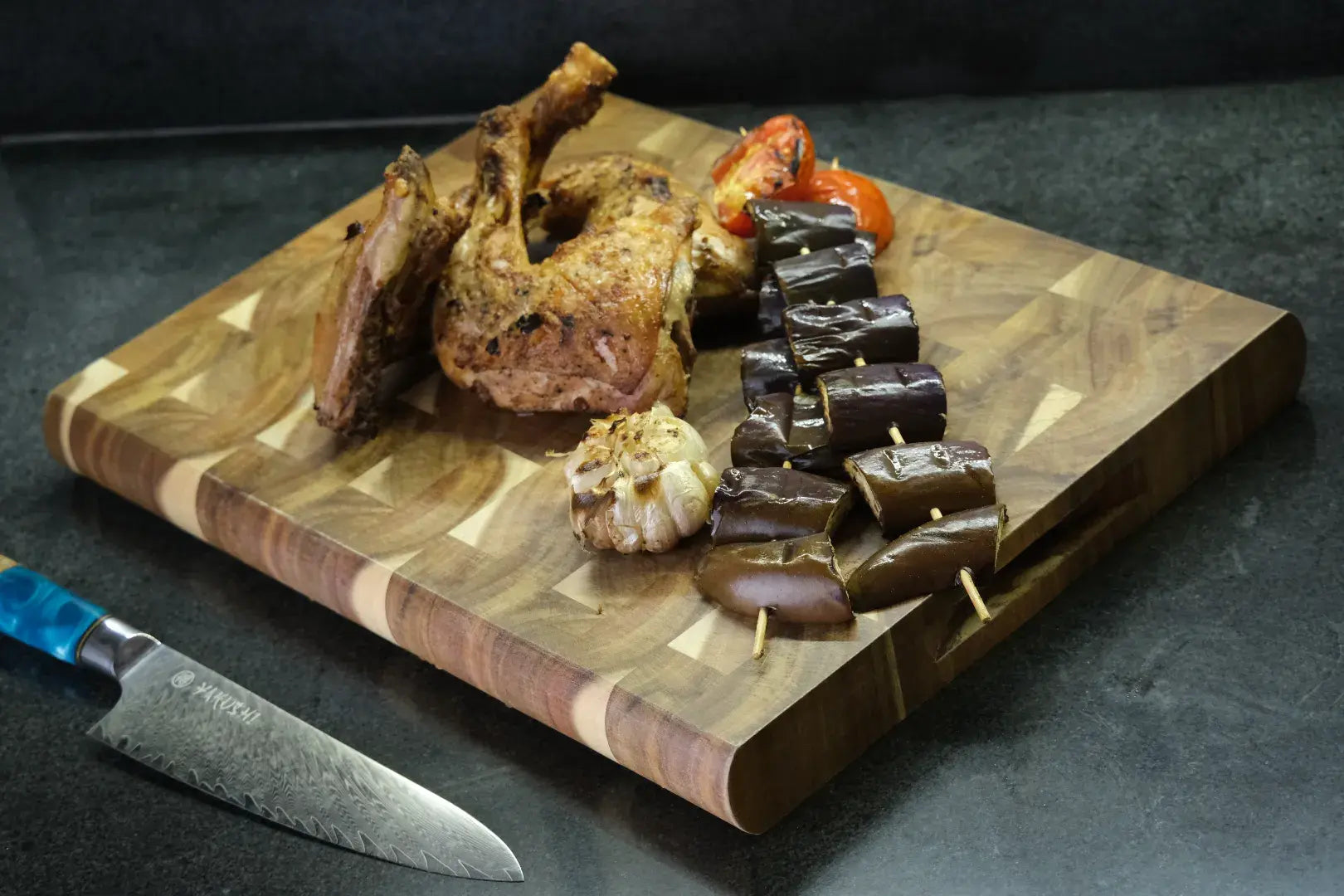 Ebony Wood Cutting Board – 16 × 12 Inch
