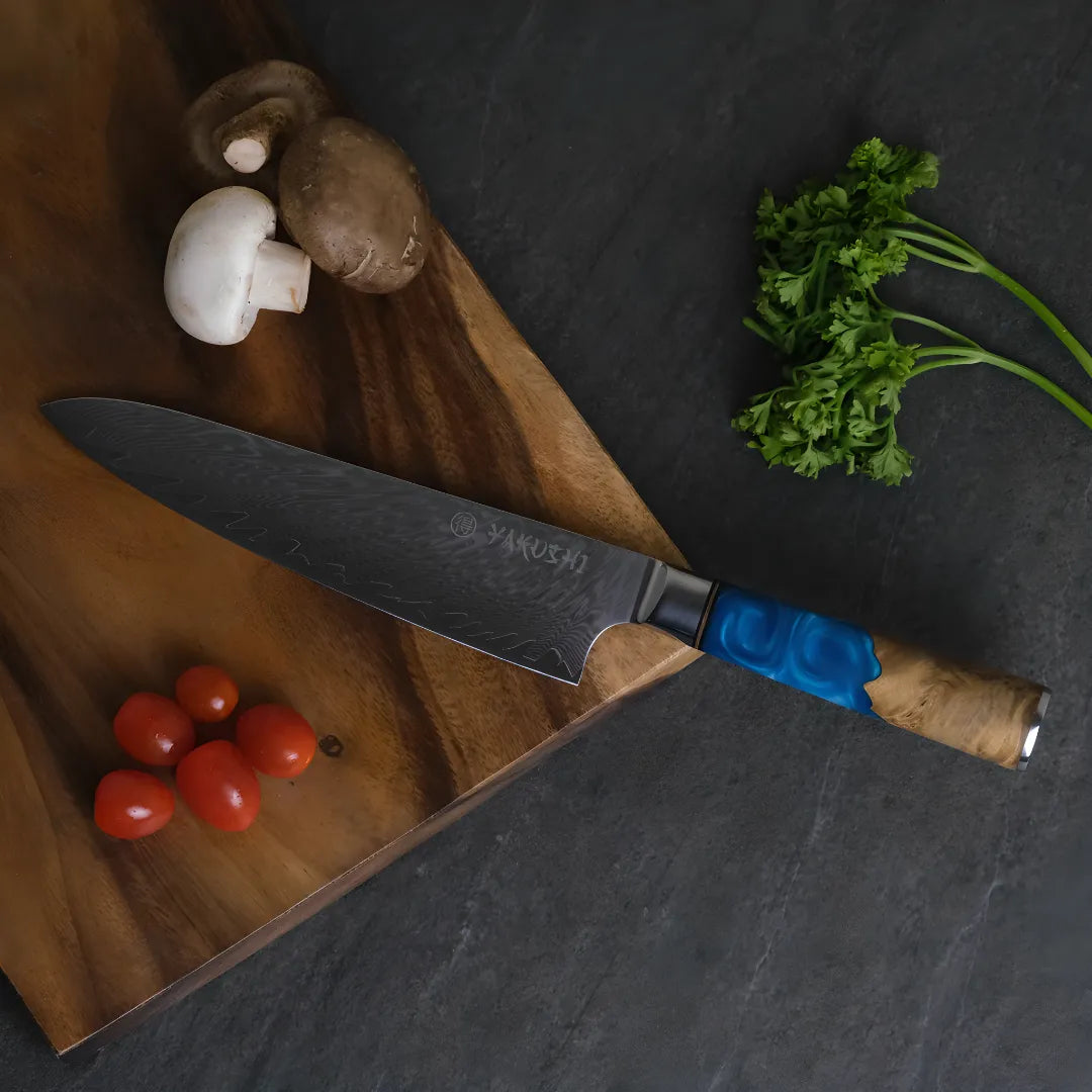 Damascus Chef Knife (Set of 3)