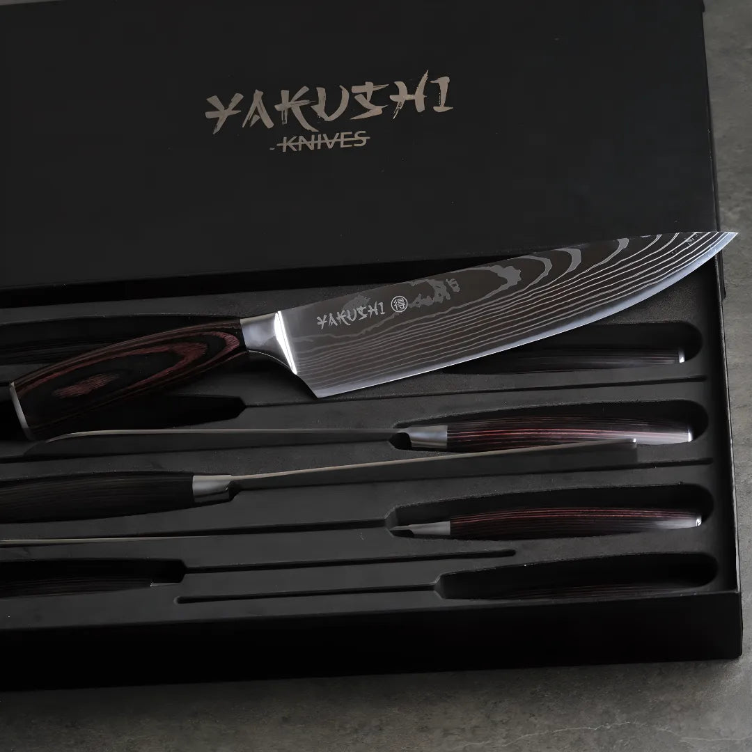 5-Piece Master Chef Knife Set | Japanese-Inspired Master Knives