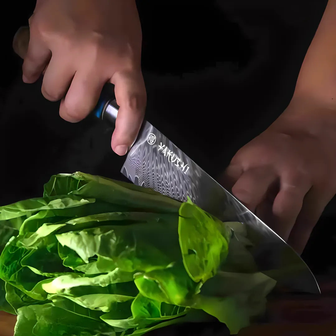 8" Damascus Steel Chef Knife | Japanese VG-10 Steel