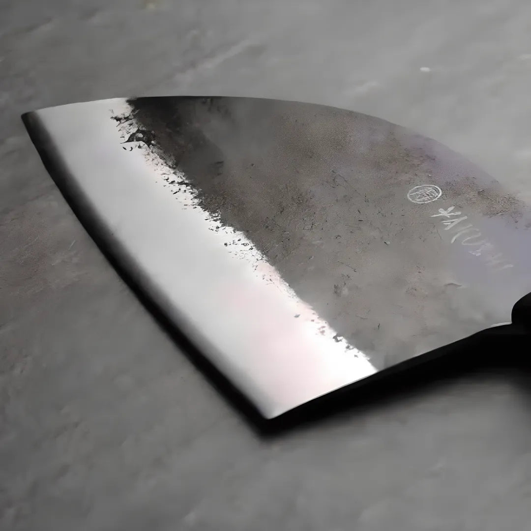 Handmade Serbian Butcher Knife & Cleaver Set