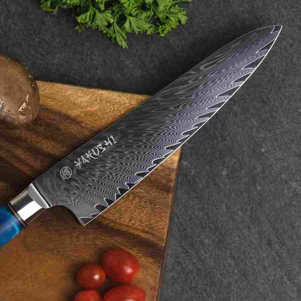 Yakushi™ Damascus Steel Chef Knife - Yakushi Knives