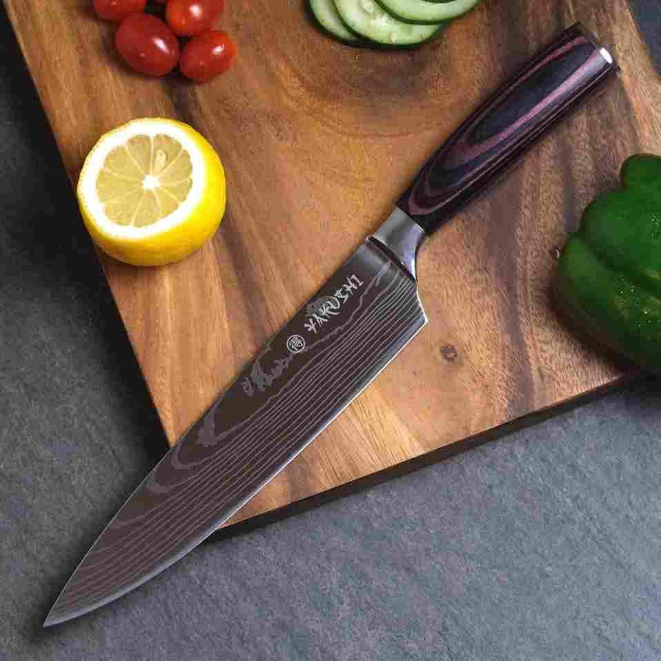 Japanese Kitchen Knives are Beautiful, Strong, Sharp and Hand Forged!