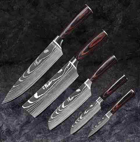 Explore Our High-Quality Japanese Knife Sets, Including a Japanese Damascus Kitchen Knife & Japanese Chef Knife & Butcher Knives