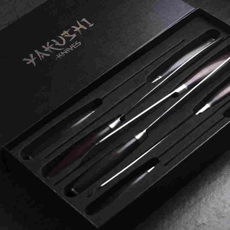 Yakushi Japanese Kitchen Knives Offer Exceptional Kitchen Knives & a Stunning Damascus Knife For Home Cook Enthusiasts