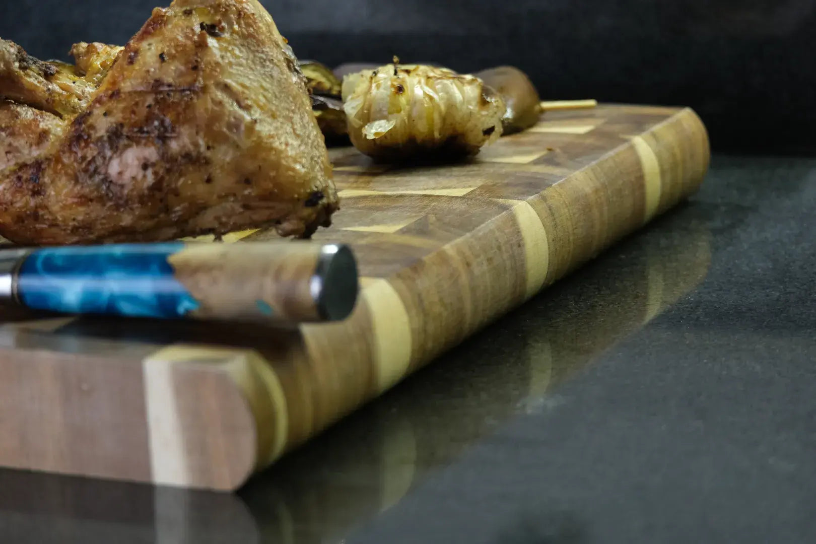 Ebony Wood Cutting Board – 16 × 12 Inch