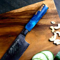 Yakushi™ Damascus Nakiri Knife