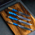 Yakushi™ Damascus Steak Knife Set