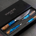 Yakushi™ Damascus Steak Knife Set