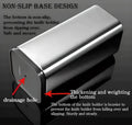 8-Slot Stainless Steel Knife Holder for Kitchen Countertops