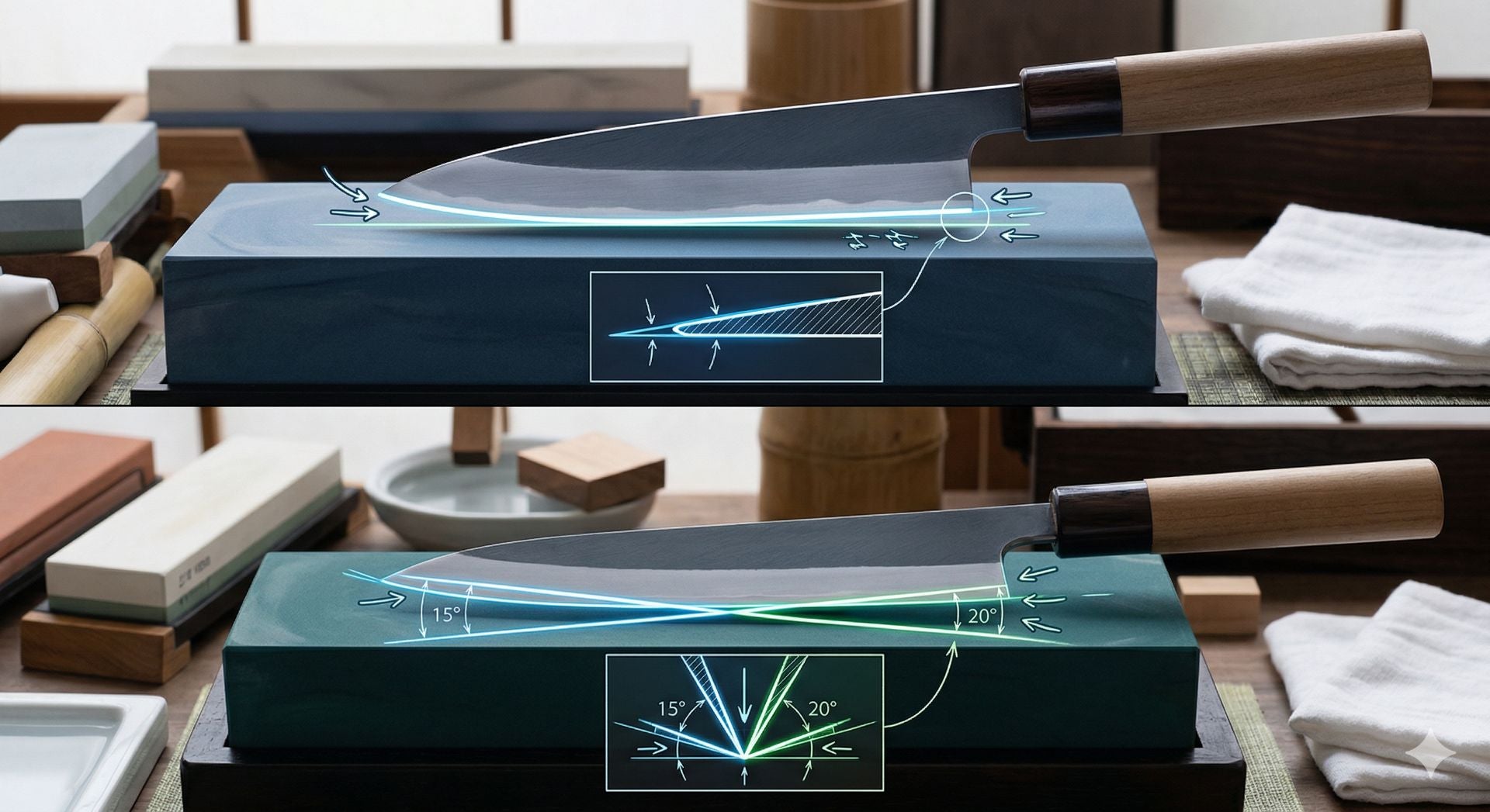 Sharpening Angles Explained for Japanese Knives