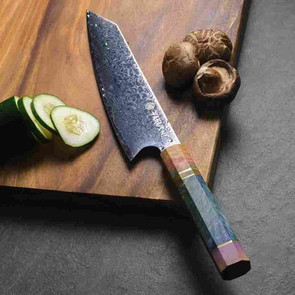 Yakushi™ Damascus Kiritsuke Knife - Yakushi Knives