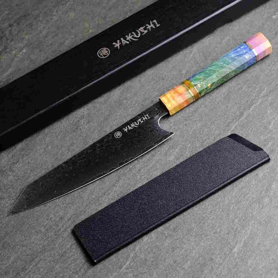 Yakushi™ Damascus Kiritsuke Knife - Yakushi Knives